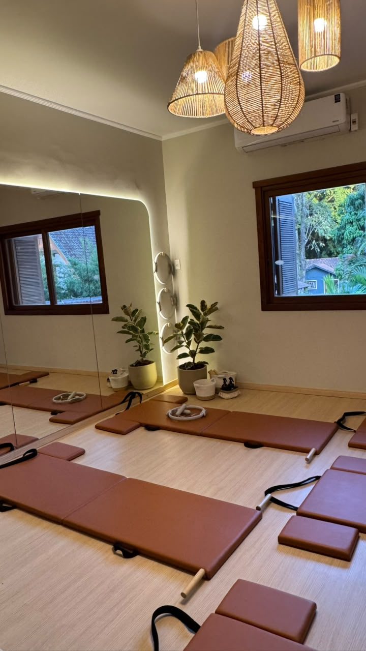 Sala de Mat Pilates do Principia