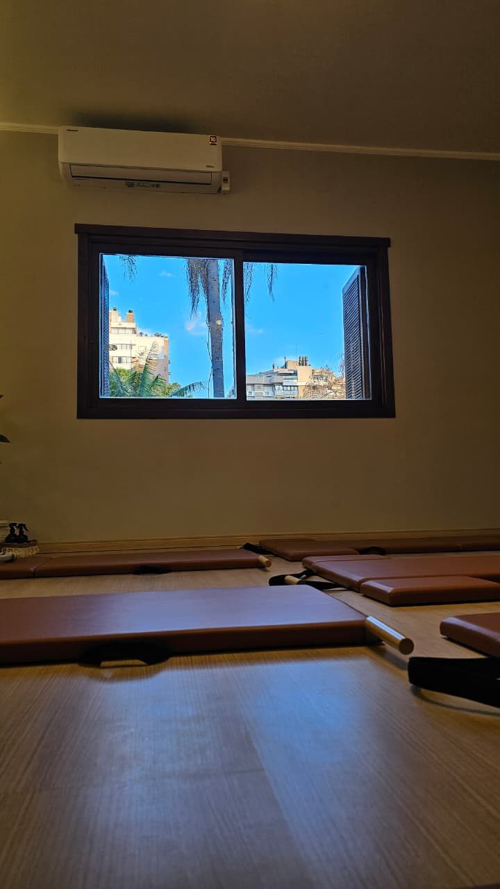 Sala com vista para o verde